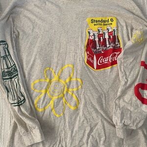 Pacsun Coca-Cola long sleeve T-shirt